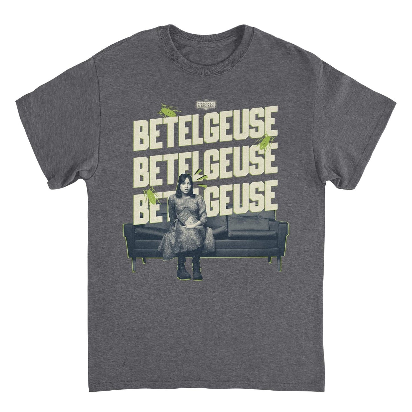 Beetlejuice Say It 3 Times Mens T Shirt