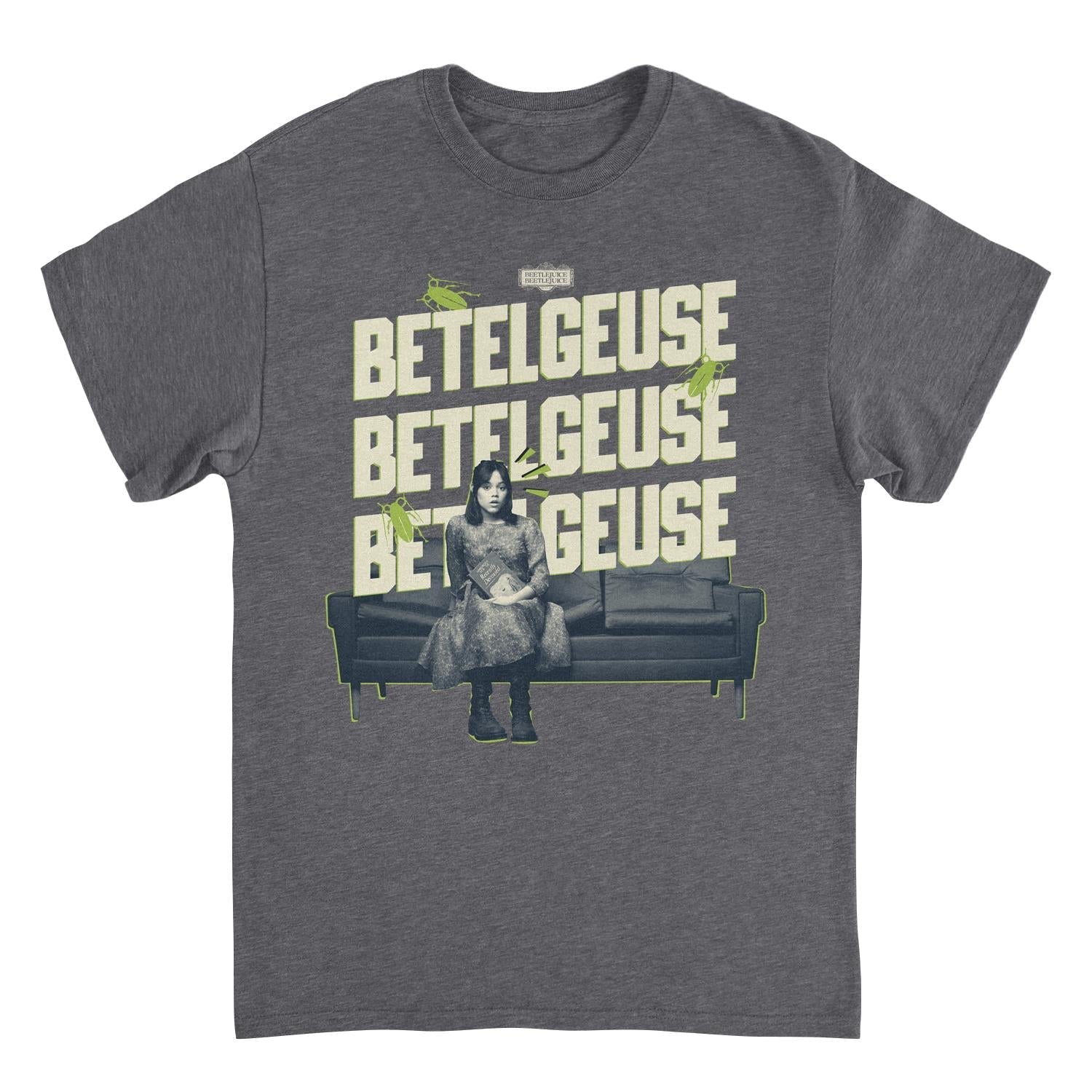 Beetlejuice Say It 3 Times Mens T Shirt