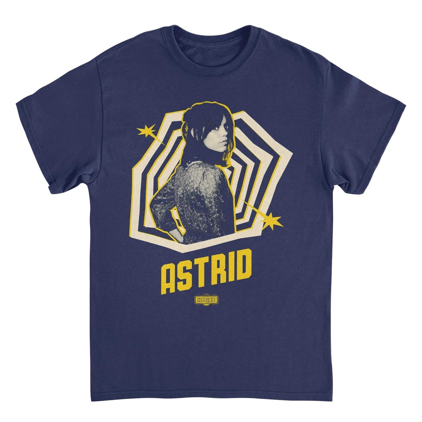 Beetlejuice Astrid Pose Transparent Mens T Shirt