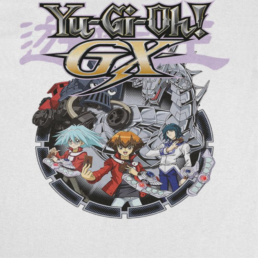 Yu-Gi-Oh GX Mens T Shirt White