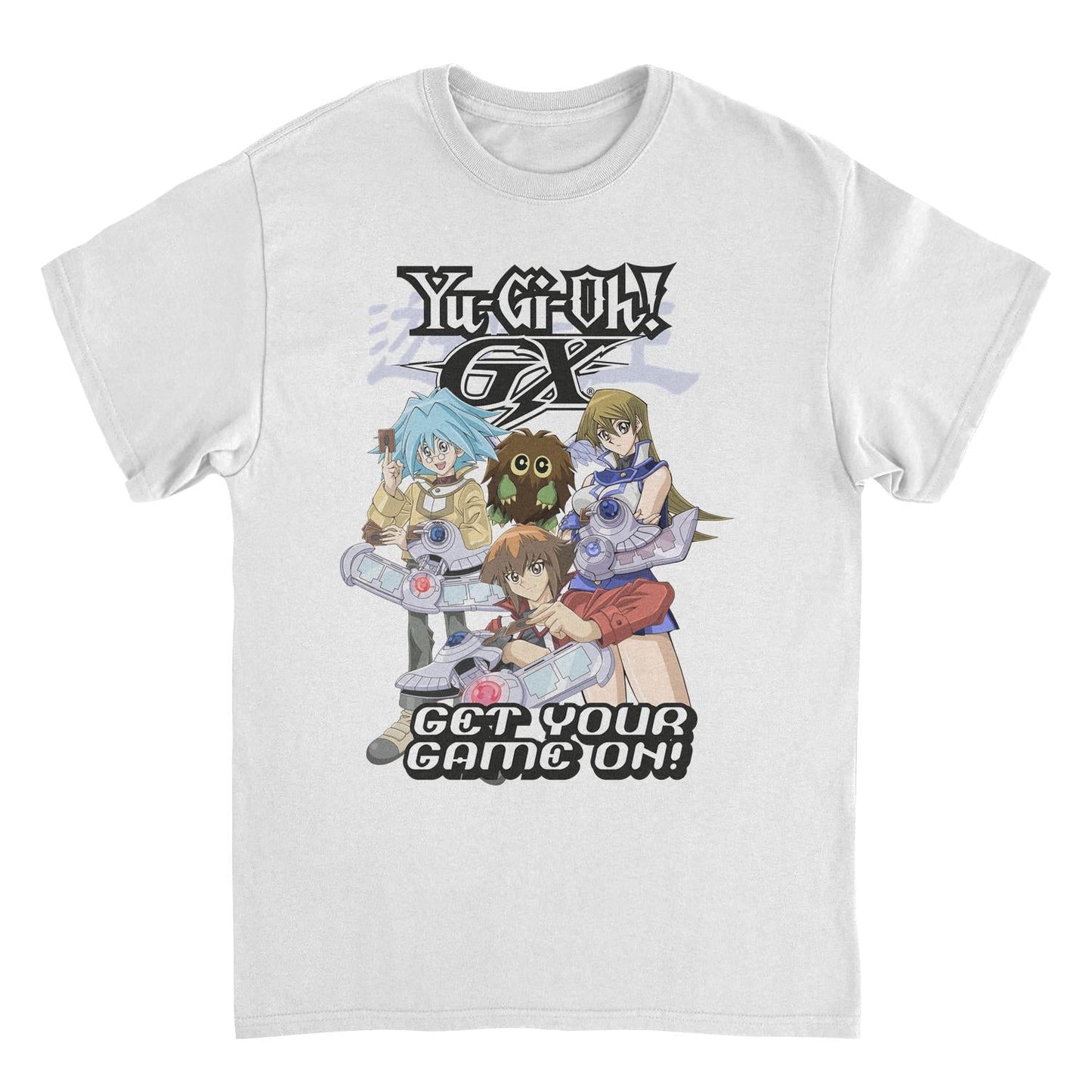 Yu-Gi-Oh GX Get Your Game On White Mens T Shirt