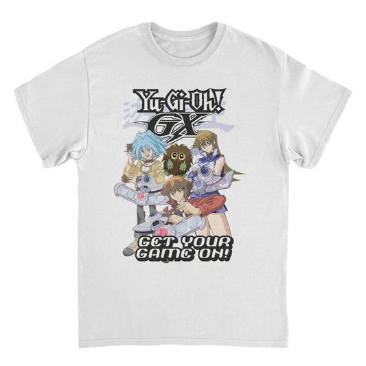 Yu-Gi-Oh GX Get Your Game On White Mens T Shirt