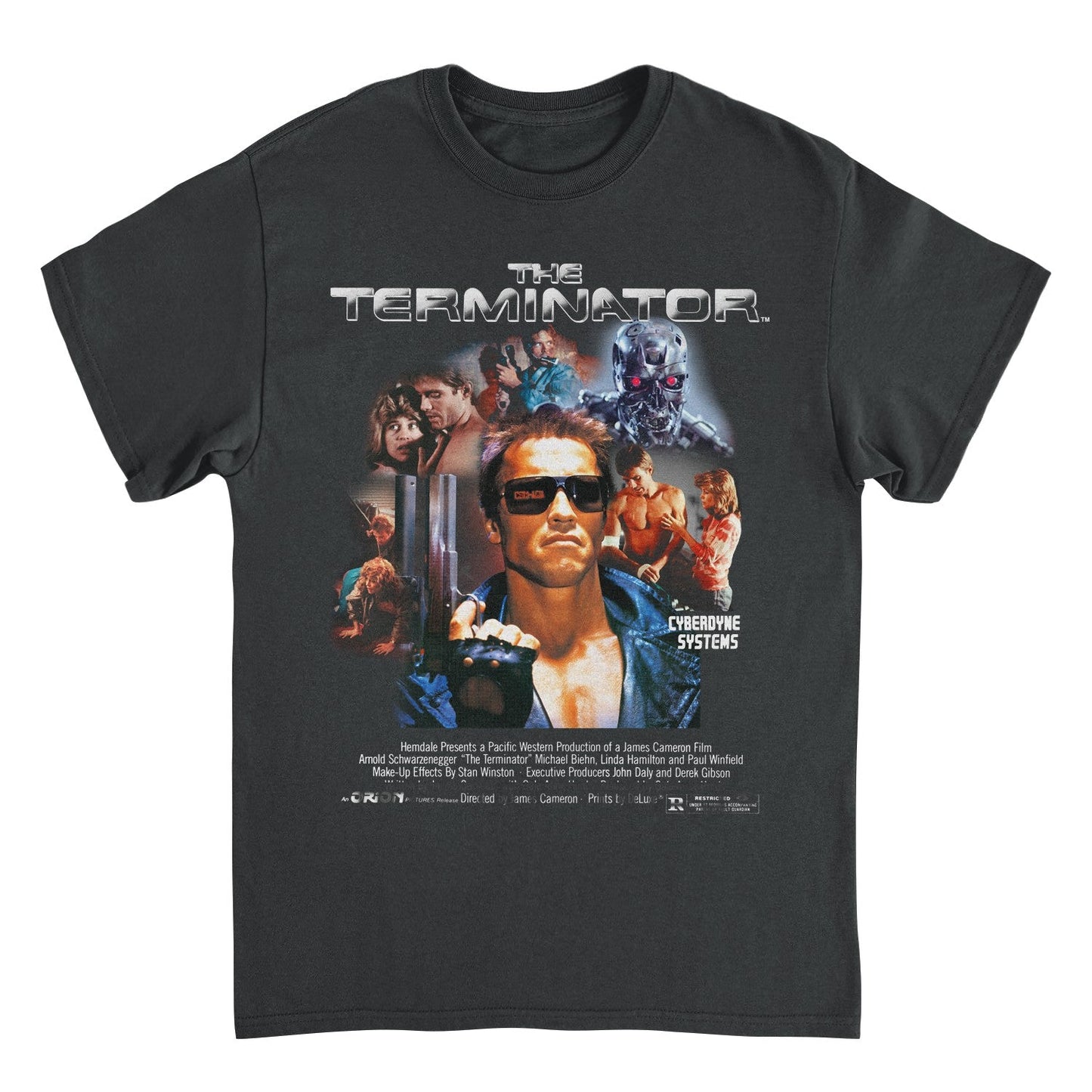 Terminator Cyberdyn Systems Mens T Shirt Black