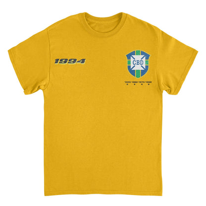 Toffs Retro Soccer Futbol CBD Toffs Mens T Shirt Gold