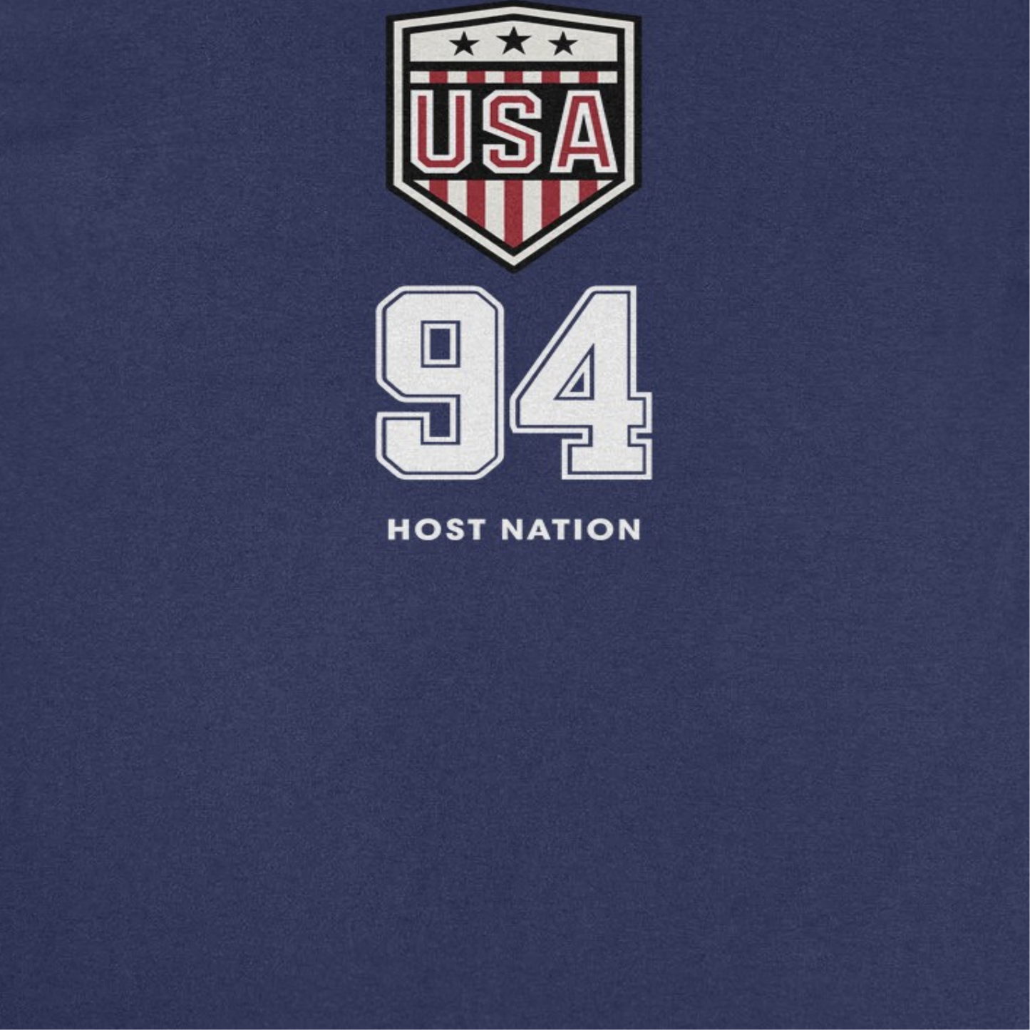 Toffs Retro Soccer Futbol USA Logo Mens T Shirt Navy Blue