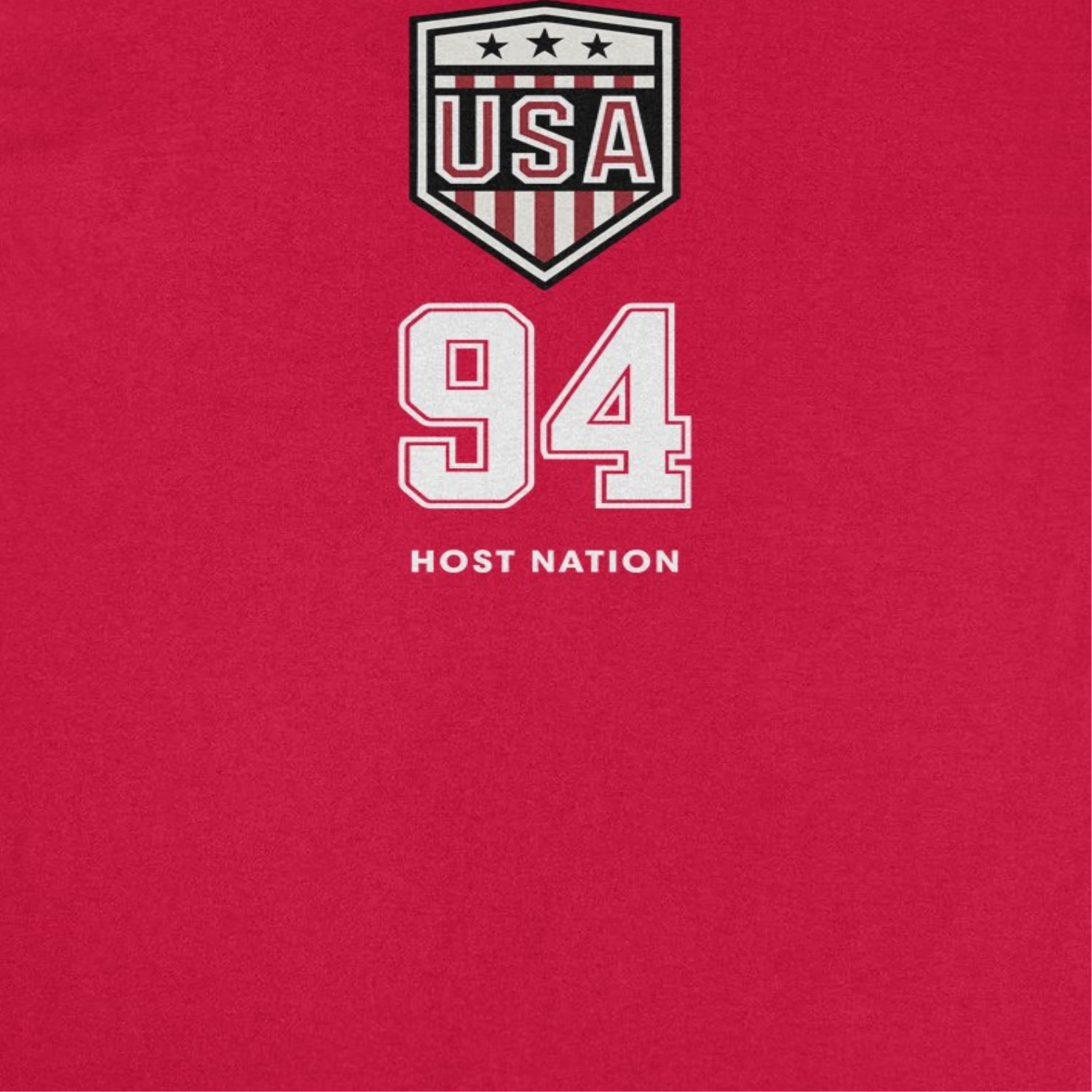 Toffs Retro Soccer Futbol USA Logo Mens T Shirt Red