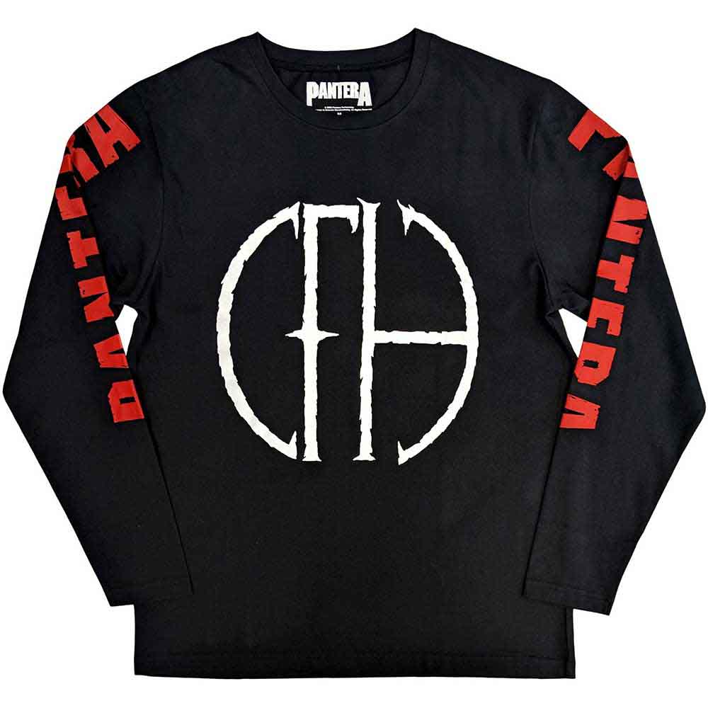 Pantera Frayed Logo Long Sleeve Shirt