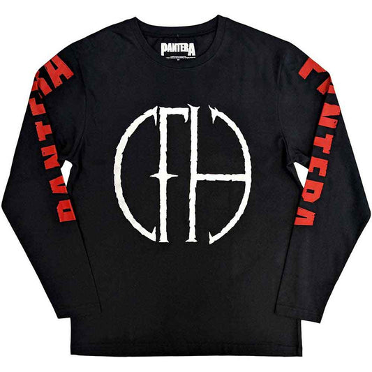 Pantera Frayed Logo Long Sleeve Shirt