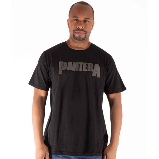Pantera Leaf Skull Mens T Shirt