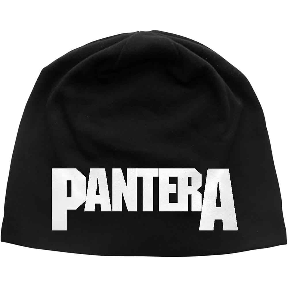 Pantera Logo Beanie Hat Black