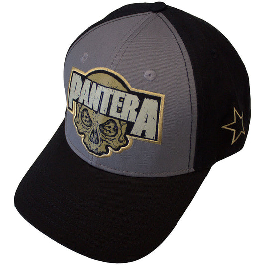 Pantera Skull Hat Black, Grey