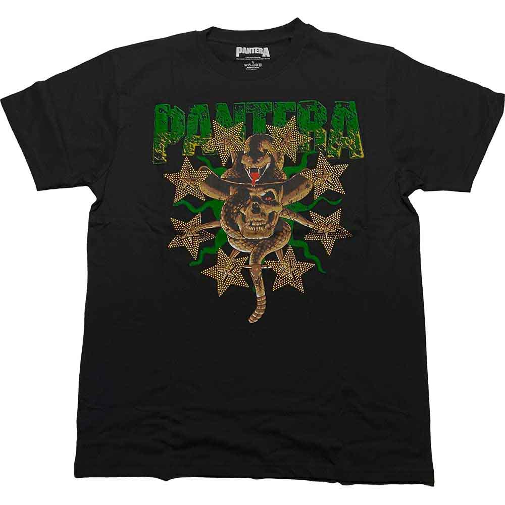 Pantera Skull & Snake Mens T Shirt