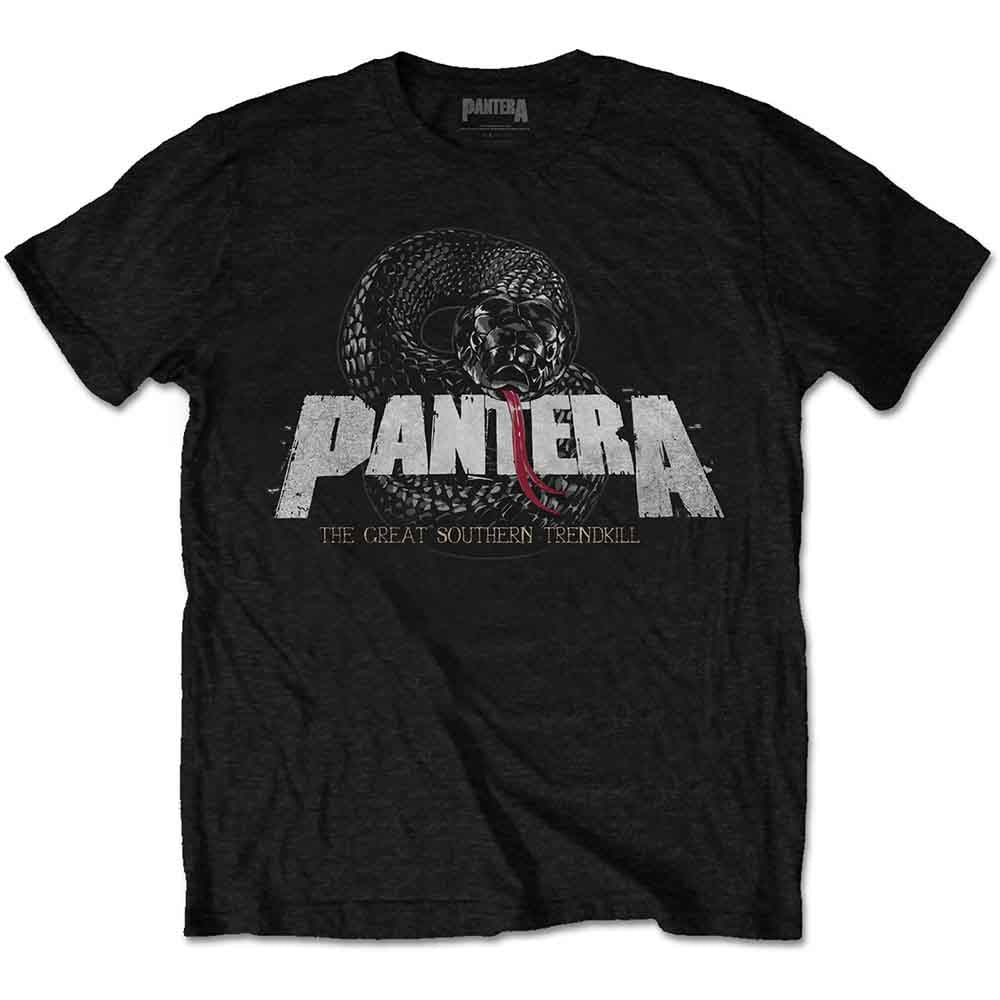 Pantera Snake Logo Mens T Shirt