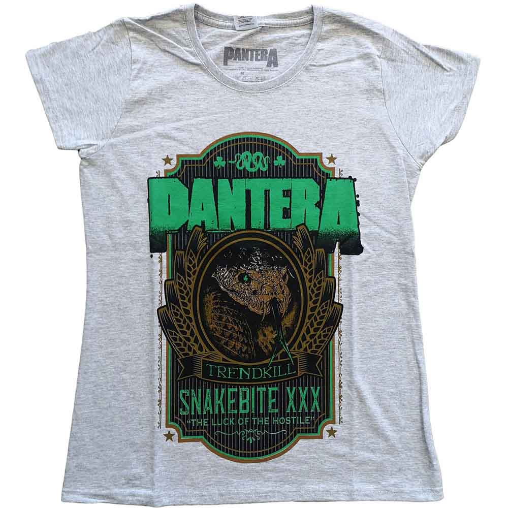 Pantera Snakebite XXX Label Womens T Shirt