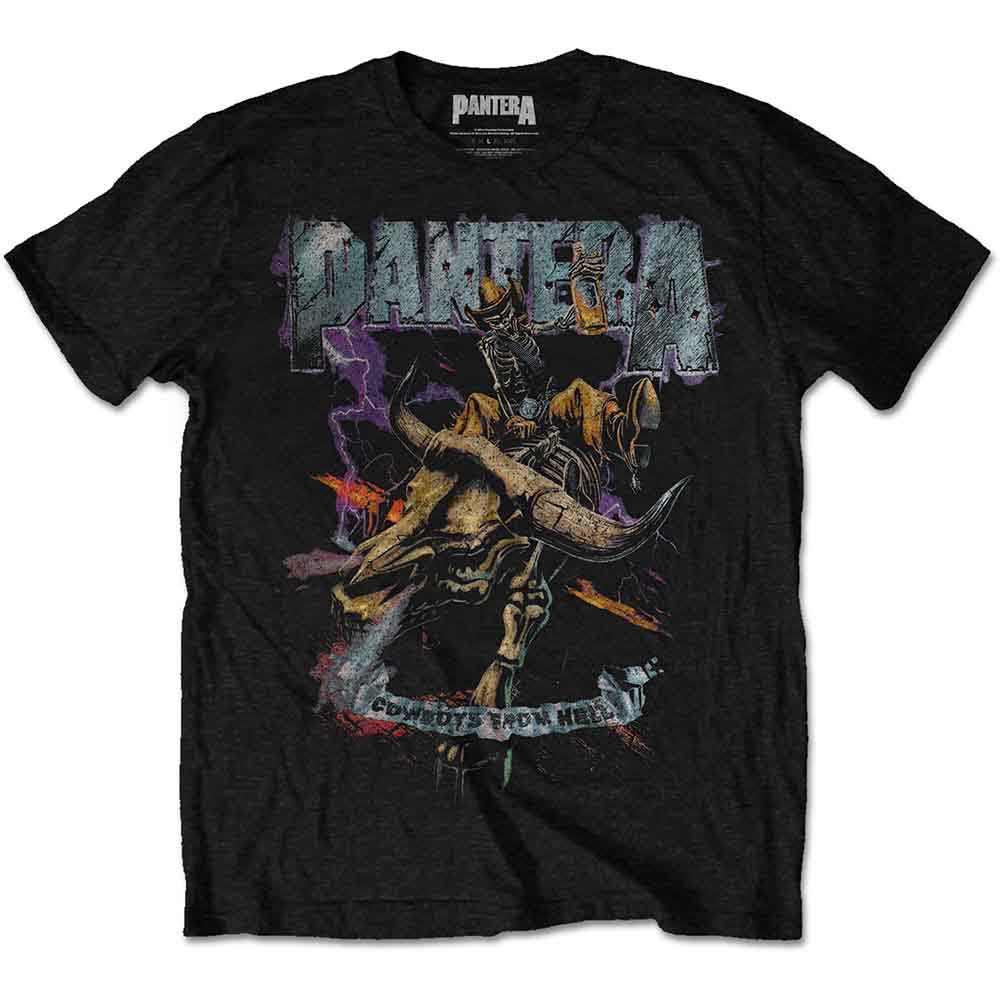 Pantera Vintage Rider Mens T Shirt