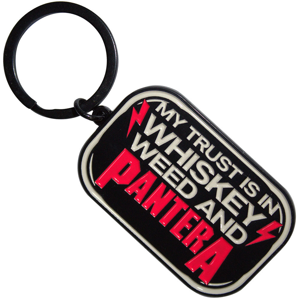 Pantera Whiskey Keychain