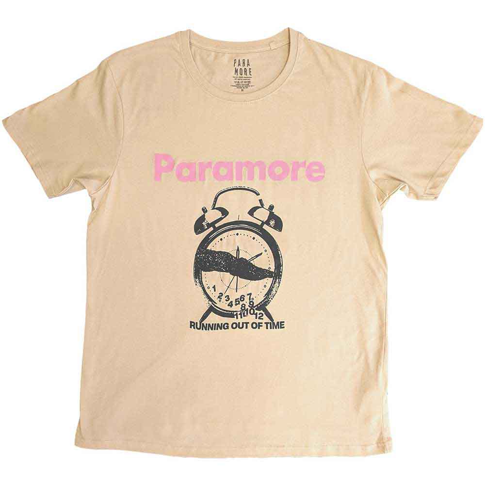 Paramore Clock Mens T Shirt