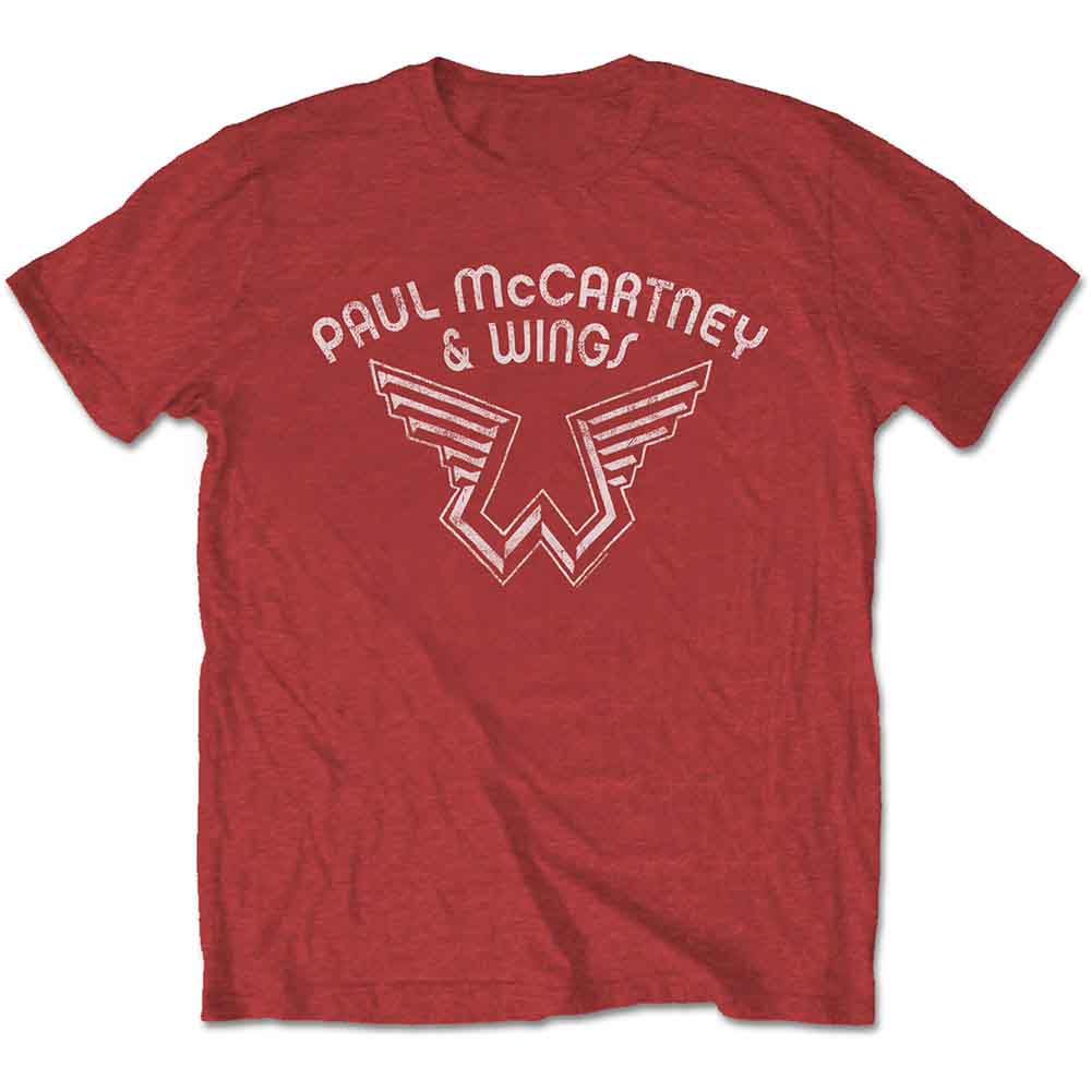 Paul McCartney Wings Logo Mens T Shirt