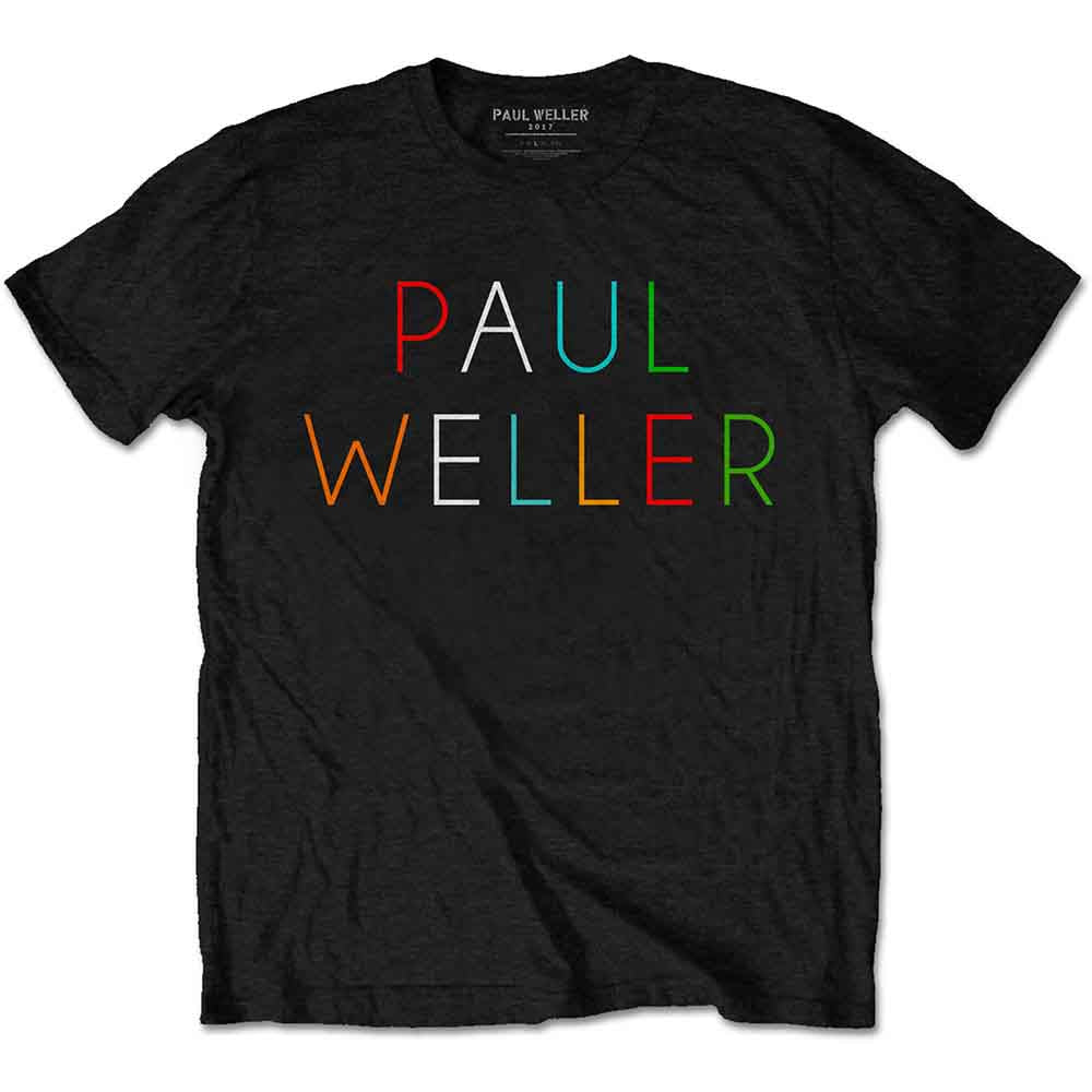 Paul Weller Multicolour Logo Mens T Shirt