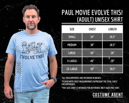 Paul Movie Evolve This! Jesus Shooting Darwin T Shirt
