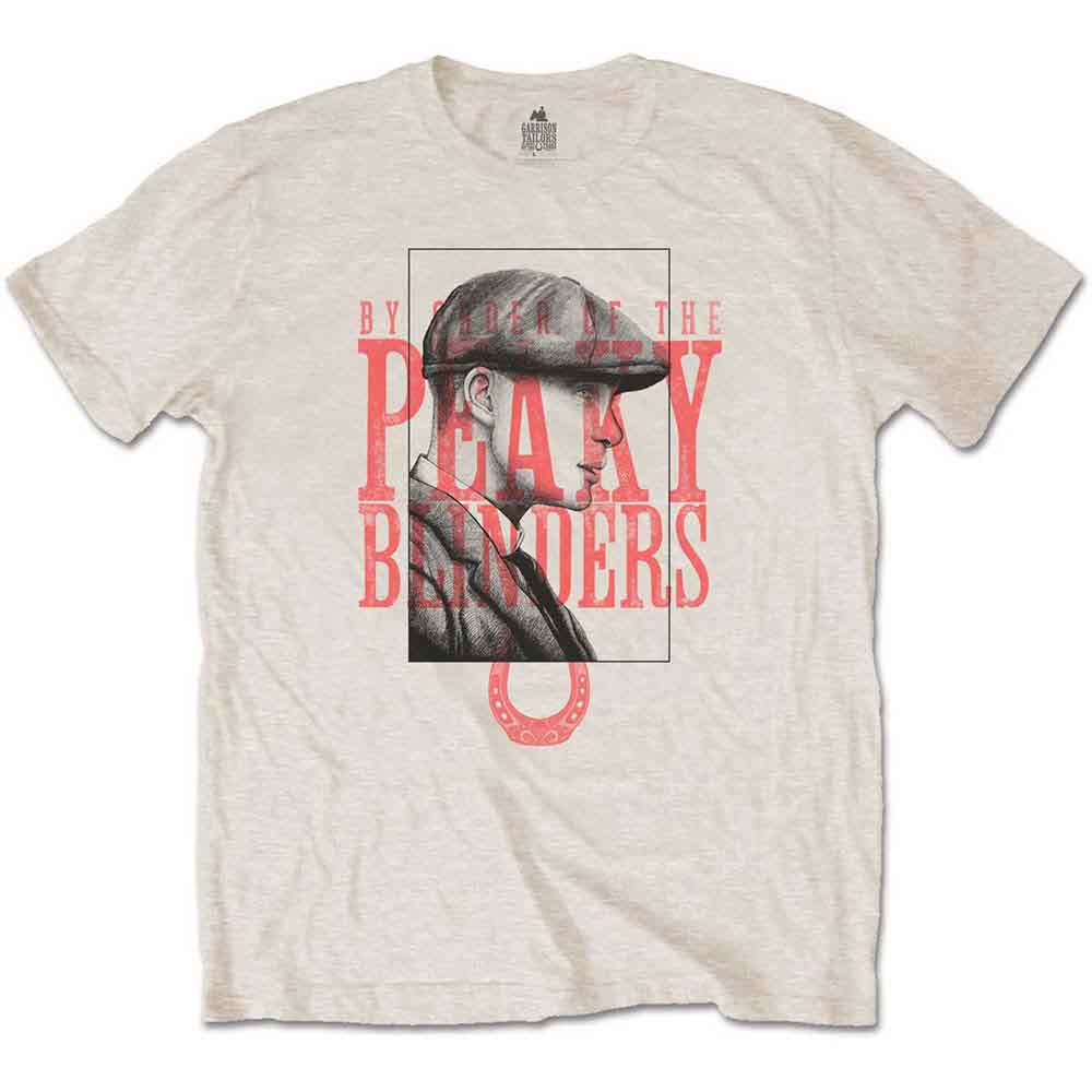 Peaky Blinders Red Logo Tommy Mens T Shirt