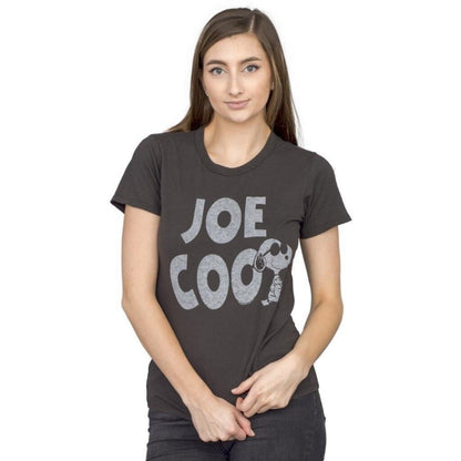 Peanuts Joe Cool Snoopy Juniors T Shirt