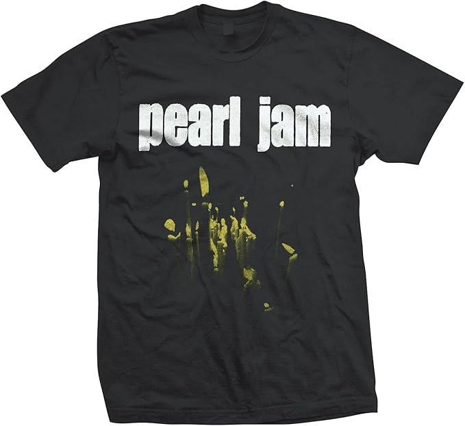 Pearl Jam Candle Officially Licensed Mens T Shirt Black