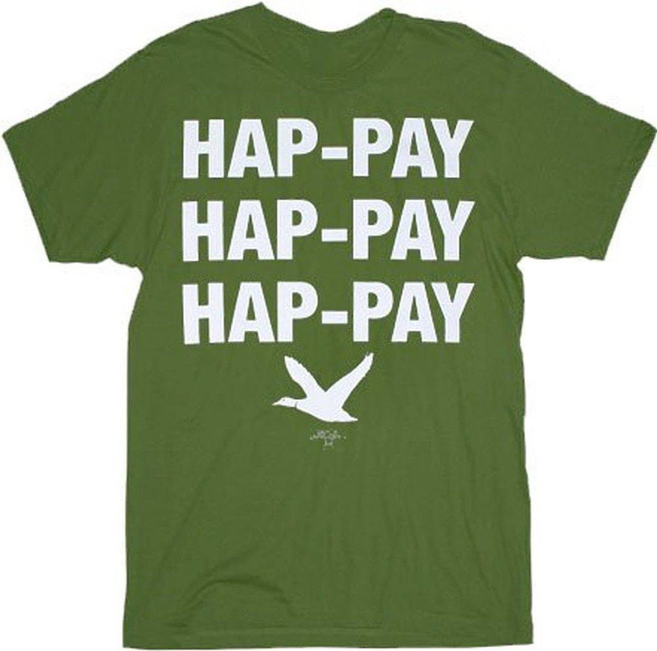 Phil Robertson Hap-pay Hap-pay Hap-pay Duck T Shirt