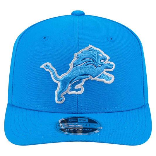 Detroit Lions - 9Seventy Primary Logo Stretch-Snap Hat New Era Blue