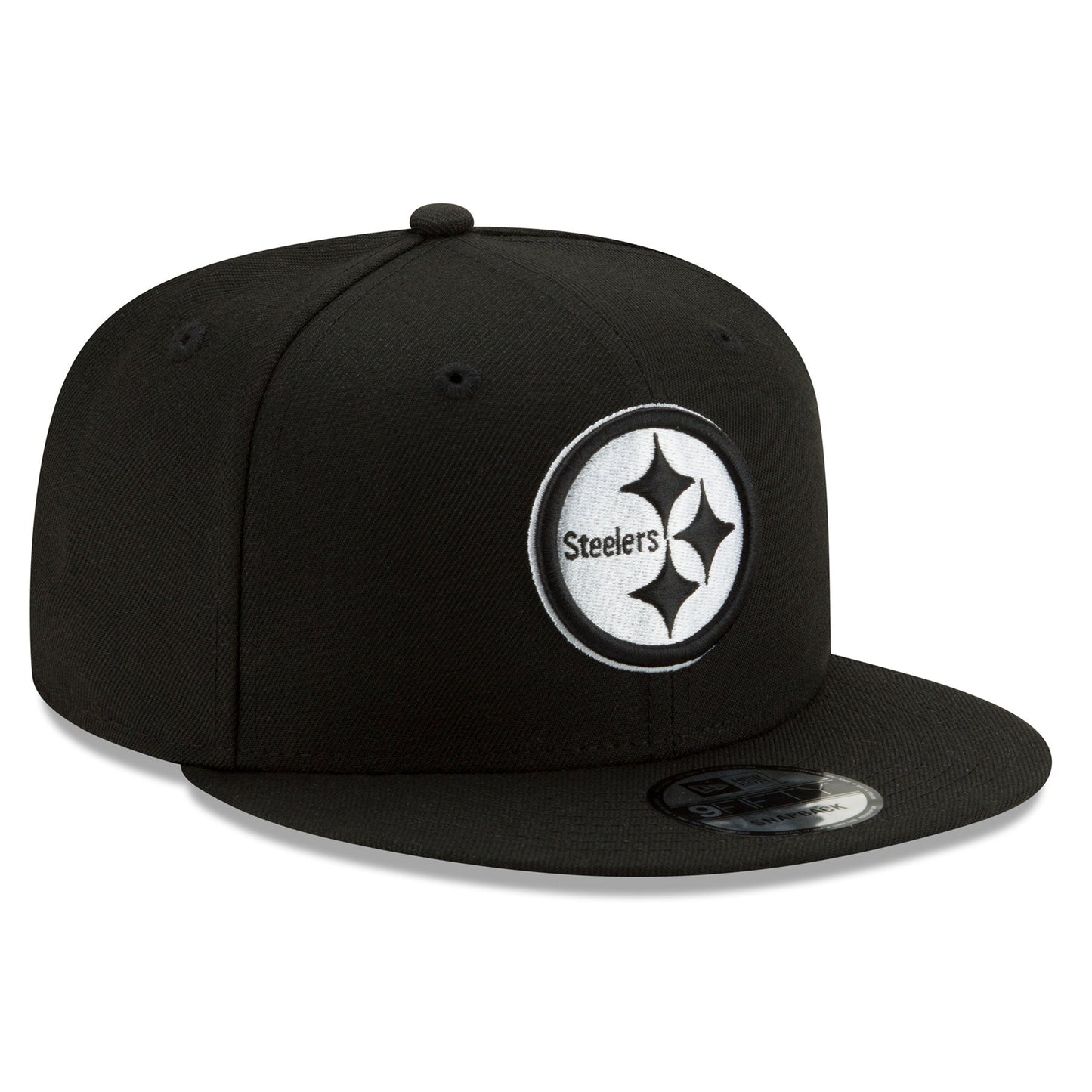 Pittsburgh Steelers - NFL Basic BW 9Fifty Snapback Black Hat New Era