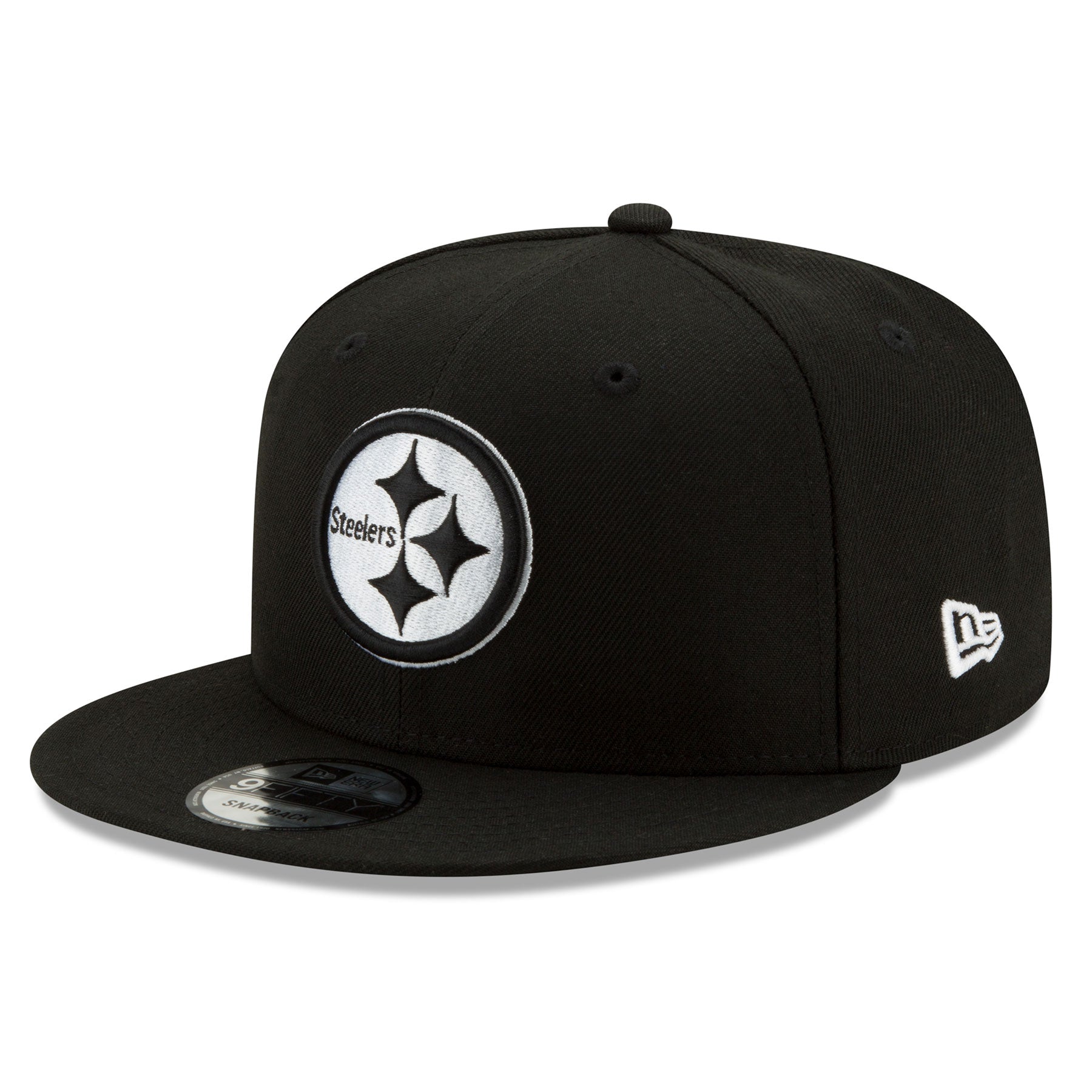 Pittsburgh Steelers - NFL Basic BW 9Fifty Snapback Black Hat New Era