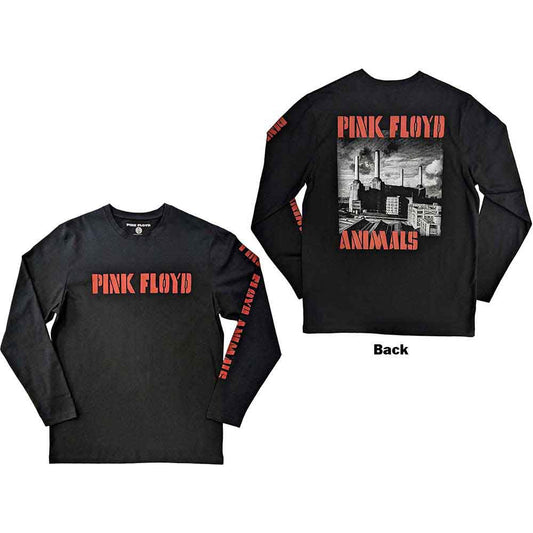 Pink Floyd Animals B&W Long Sleeve Shirt