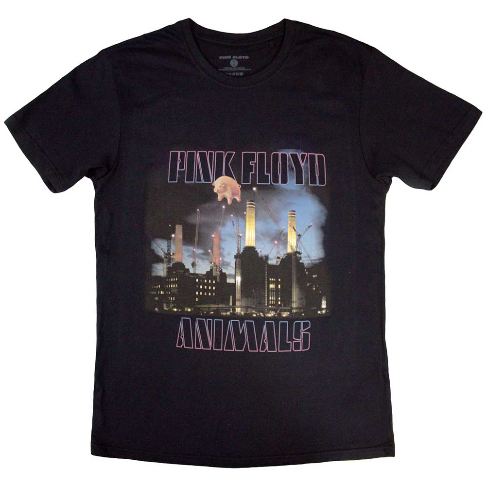 Pink Floyd Animals Contsruction Mens T Shirt