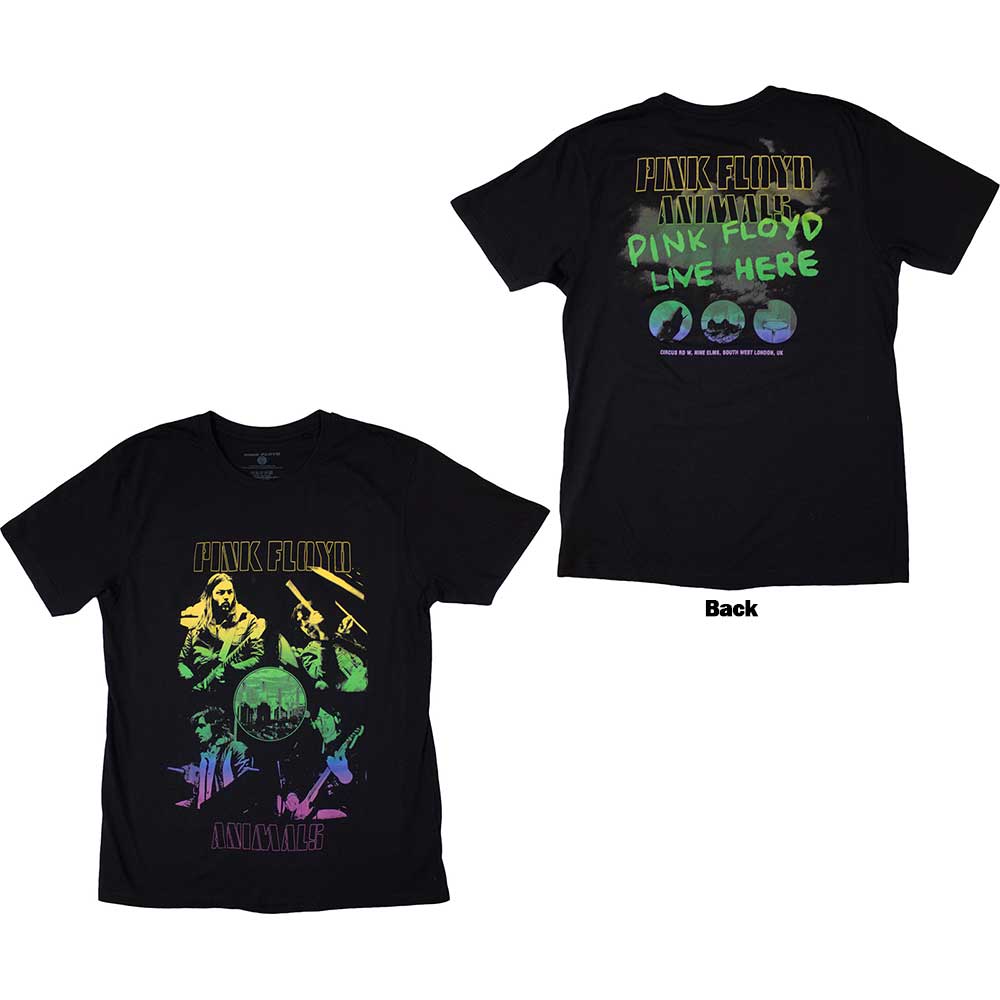 Pink Floyd Animals Rainbow Photo Mens T Shirt