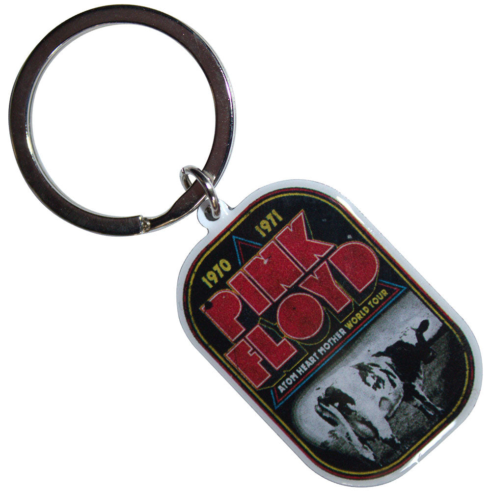 Pink Floyd Atom Heart Mother World Tour Keychain