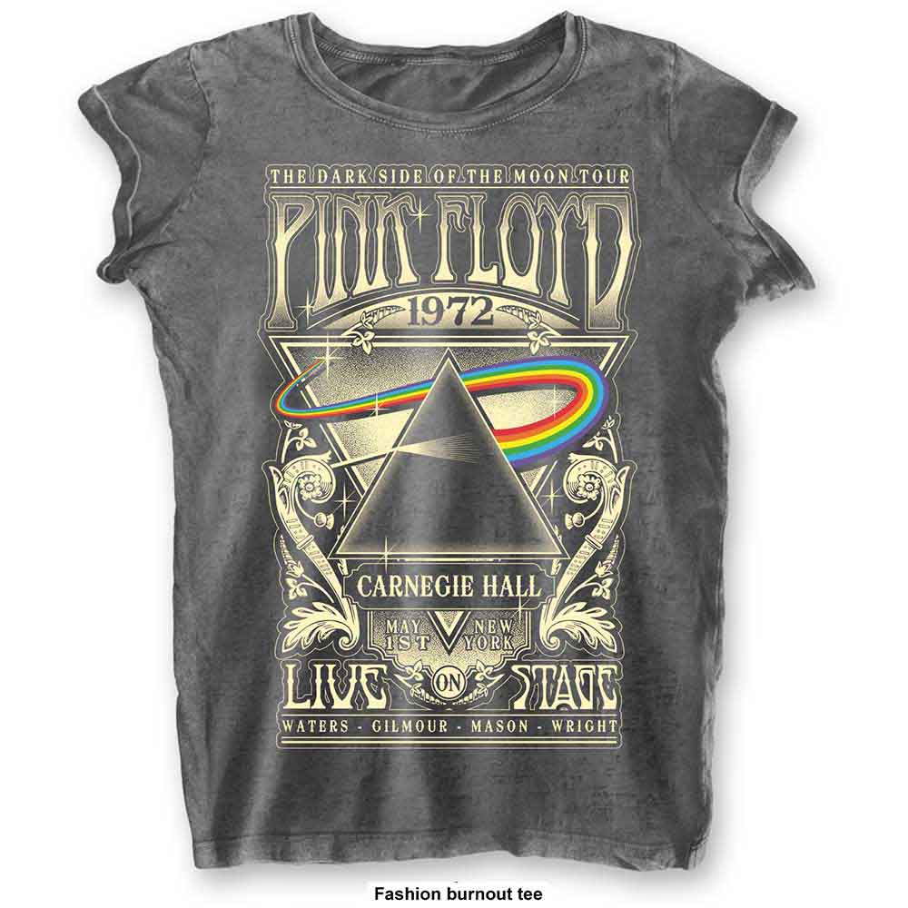 Pink Floyd Carnegie Hall Womens T Shirt