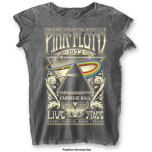 Pink Floyd Carnegie Hall Womens T Shirt