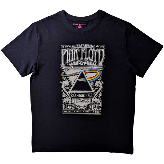 Pink Floyd Carnegie Hall Poster Mens T Shirt