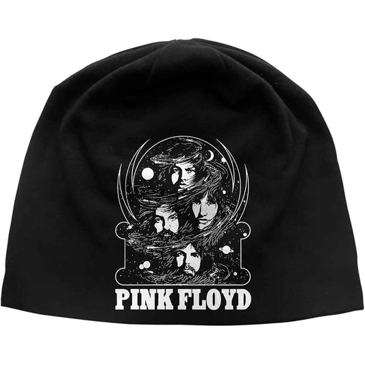 Pink Floyd Cosmic Faces Beanie Hat Black