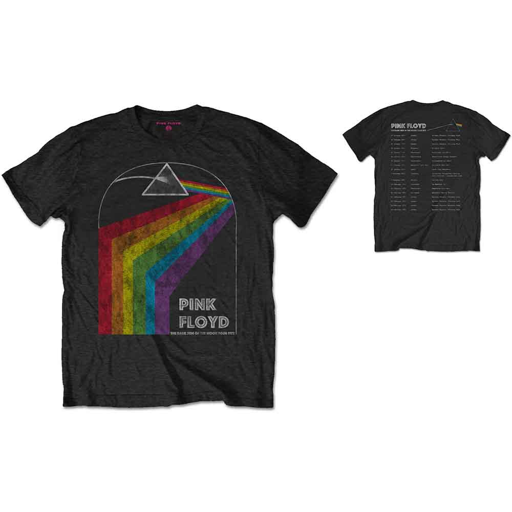 Pink Floyd Dark Side of the Moon 1972 Tour Mens T Shirt
