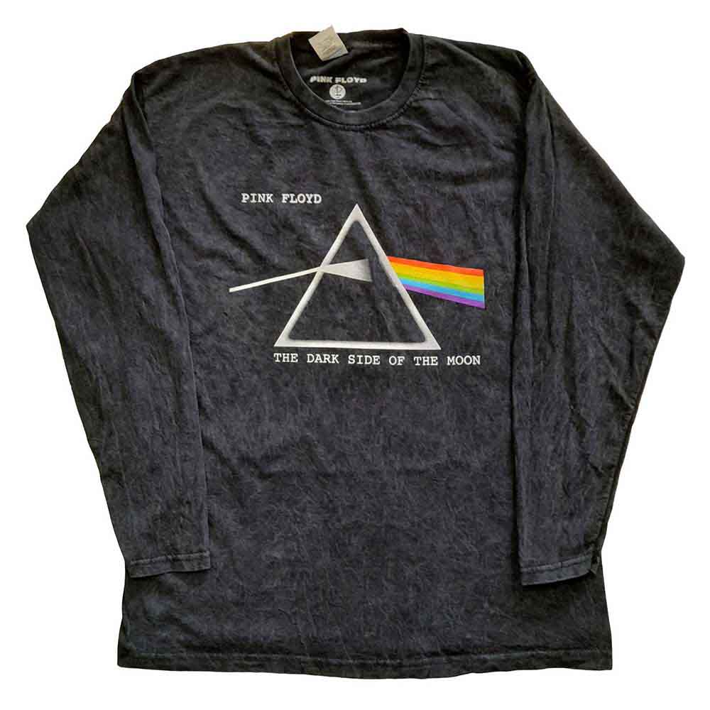Pink Floyd Dark Side Of The Moon Courier Long Sleeve Shirt