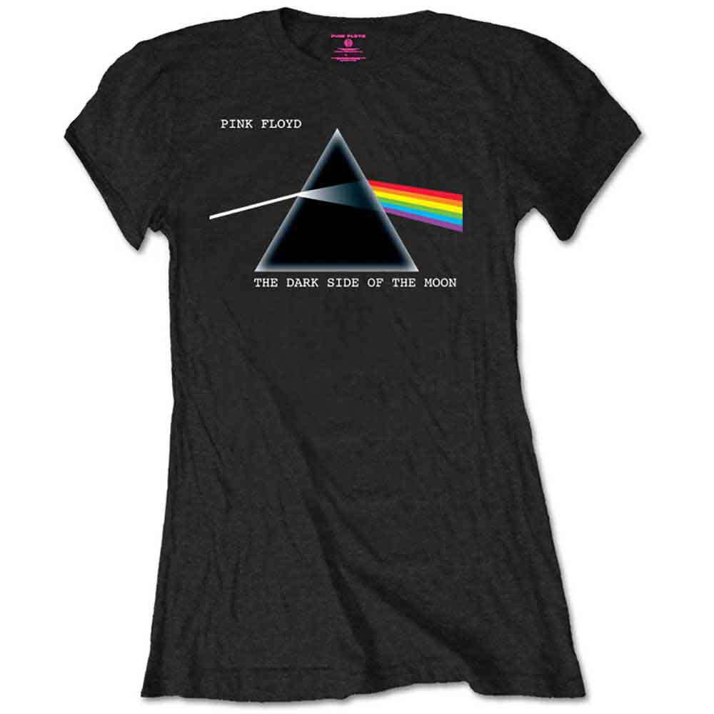 Pink Floyd Dark Side of the Moon Courier Mens T Shirt