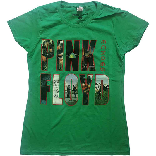 Pink Floyd Echoes Album Montage Womens T Shirt