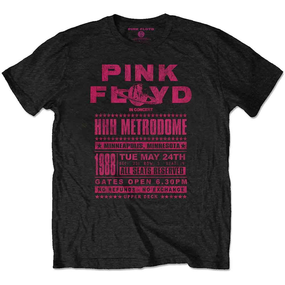 Pink Floyd Metrodome '88 Mens T Shirt