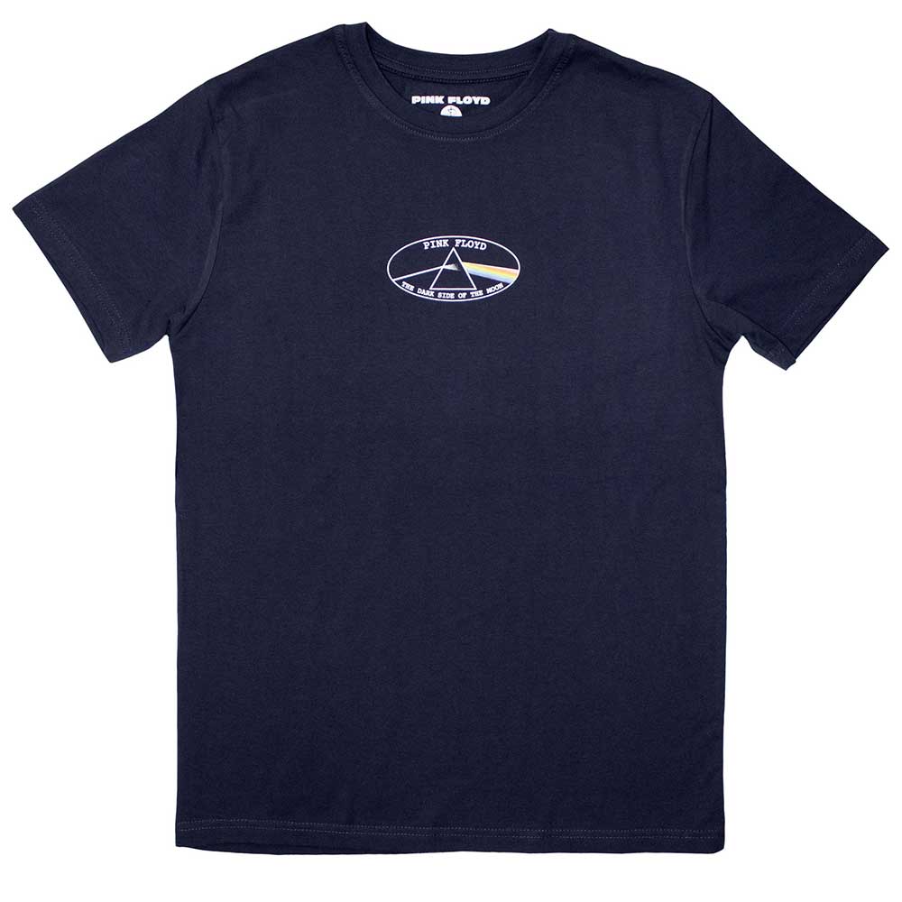 Pink Floyd Mini DSOTM Oval Mens T Shirt