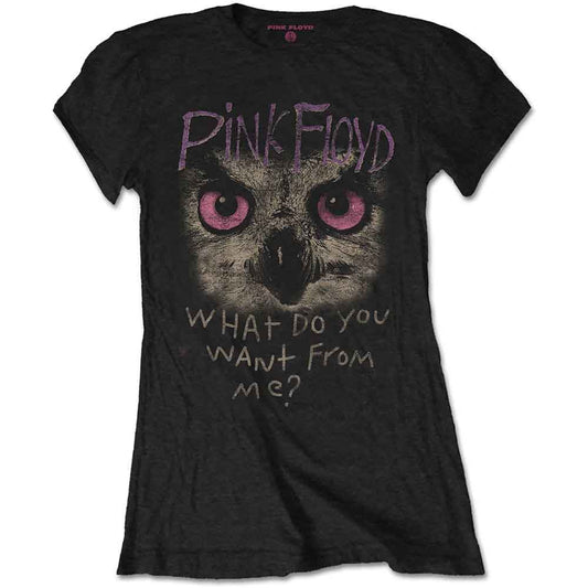 Pink Floyd Owl - WDYWFM? Womens T Shirt