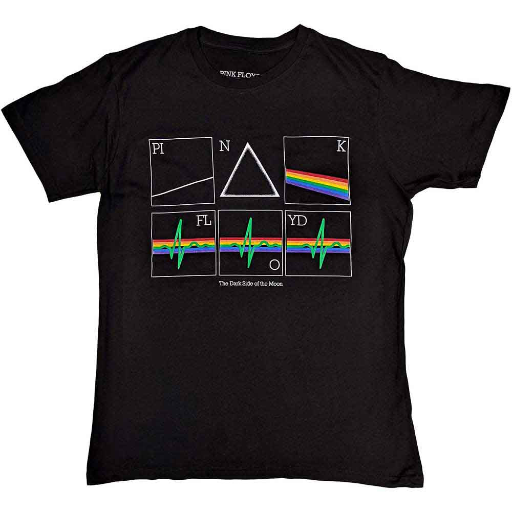 Pink Floyd Prism Heart Beat Mens T Shirt
