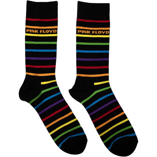Pink Floyd Prism Stripes Socks Black