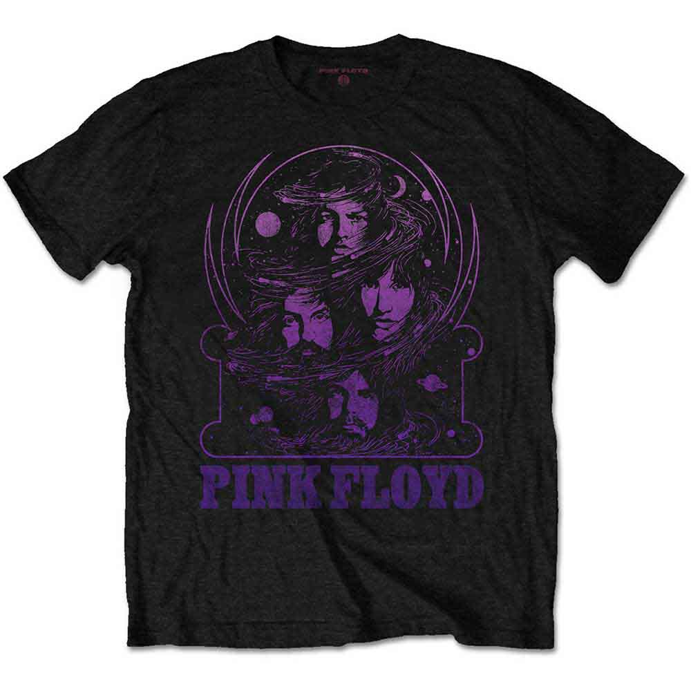 Pink Floyd Purple Swirl Mens T Shirt