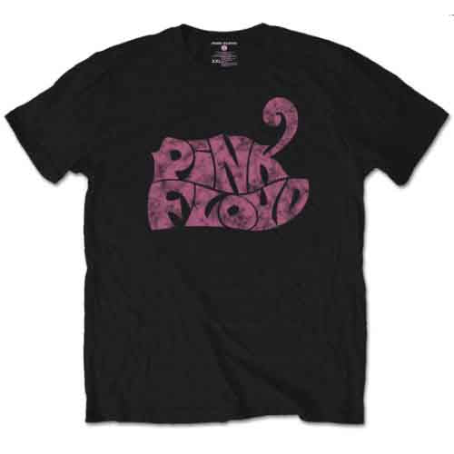 Pink Floyd Swirl Logo Mens T Shirt